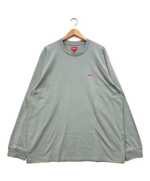 中古・古着通販】SUPREME (シュプリーム) Small Box L/S Tee ブルー