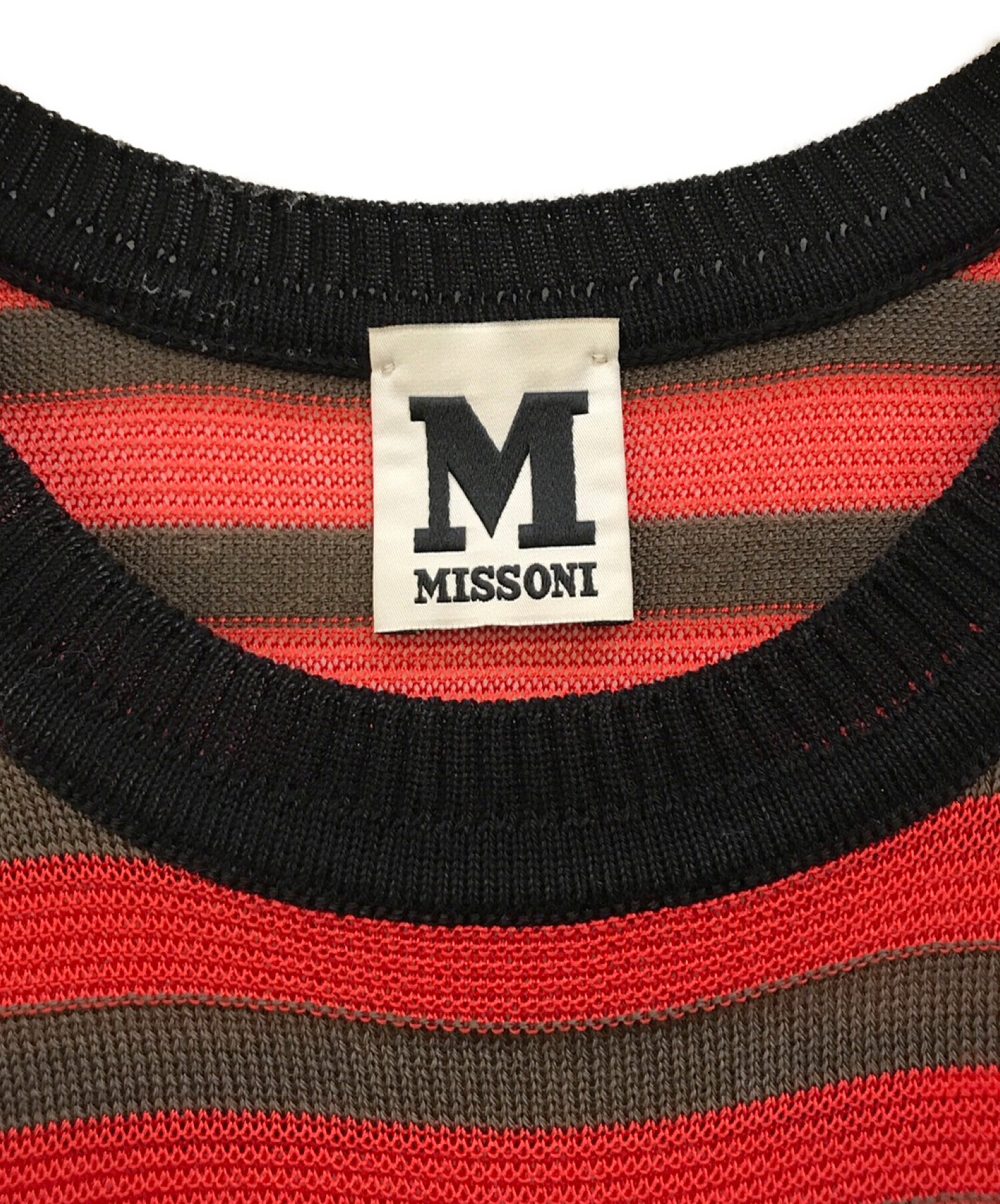 中古・古着通販】missoni (ミッソーニ) ニットワンピース マルチカラー