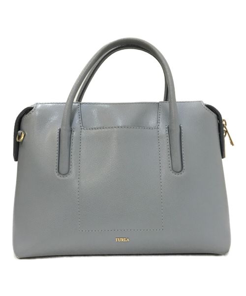 中古・古着通販】FURLA (フルラ) アストリッド M サッチェル ブルー