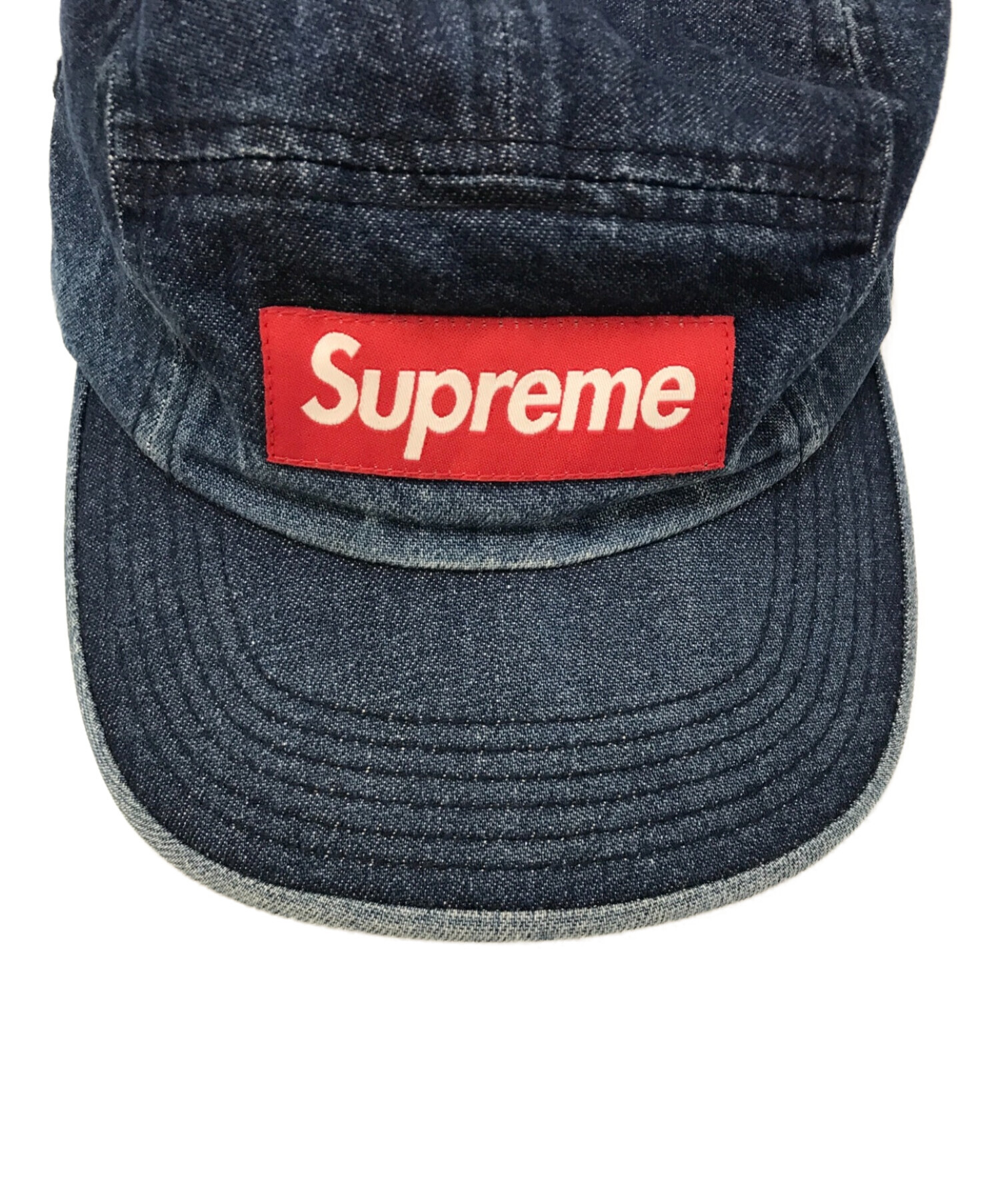 Supreme (シュプリーム) Denim Camp Cap インディゴ