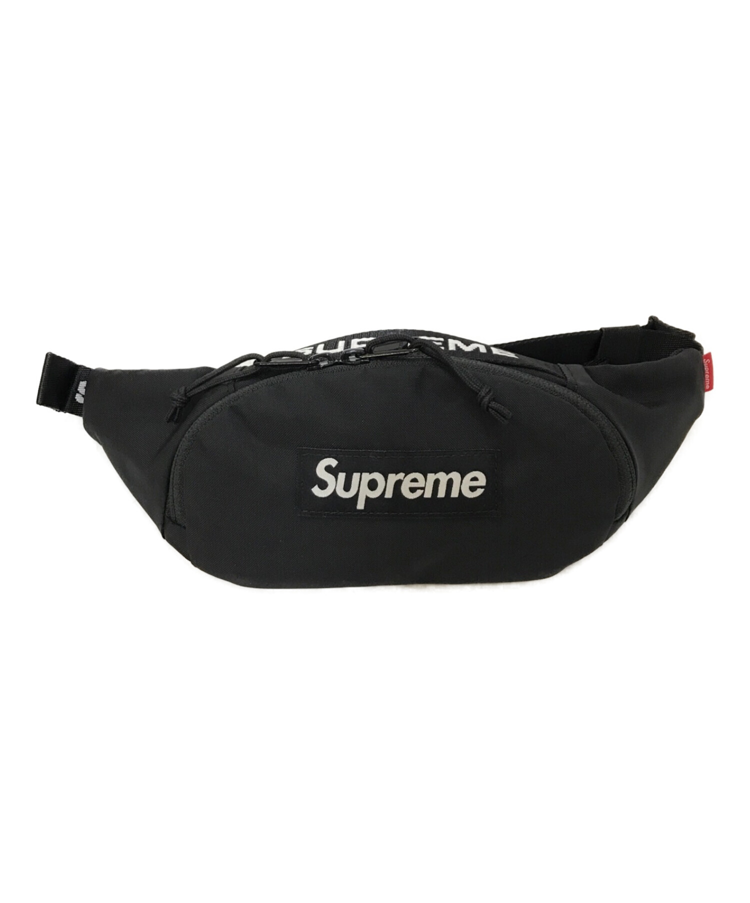 supreme waist bag black 黒 ブラック