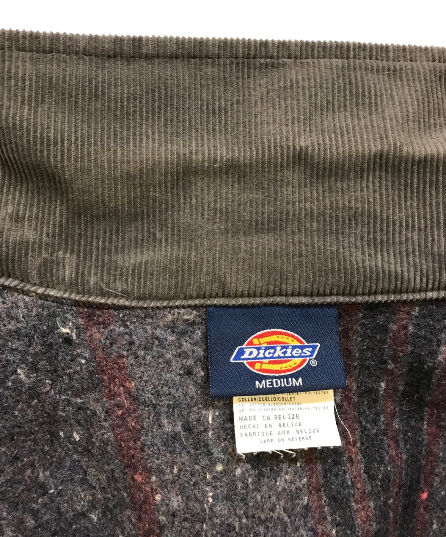 Dickies (ディッキーズ) ブランケットライニングダックワークジャケット ブラック サイズ:M