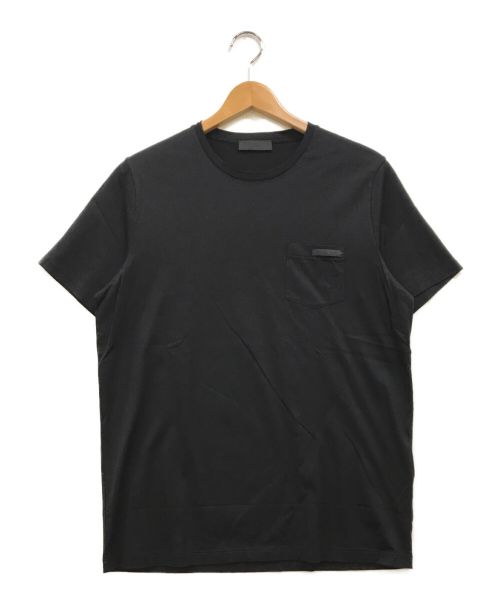 【中古・古着通販】PRADA (プラダ) ポケットTシャツ ブラック サイズ:M｜ブランド・古着通販 トレファク公式【TREFAC  FASHION】スマホサイト