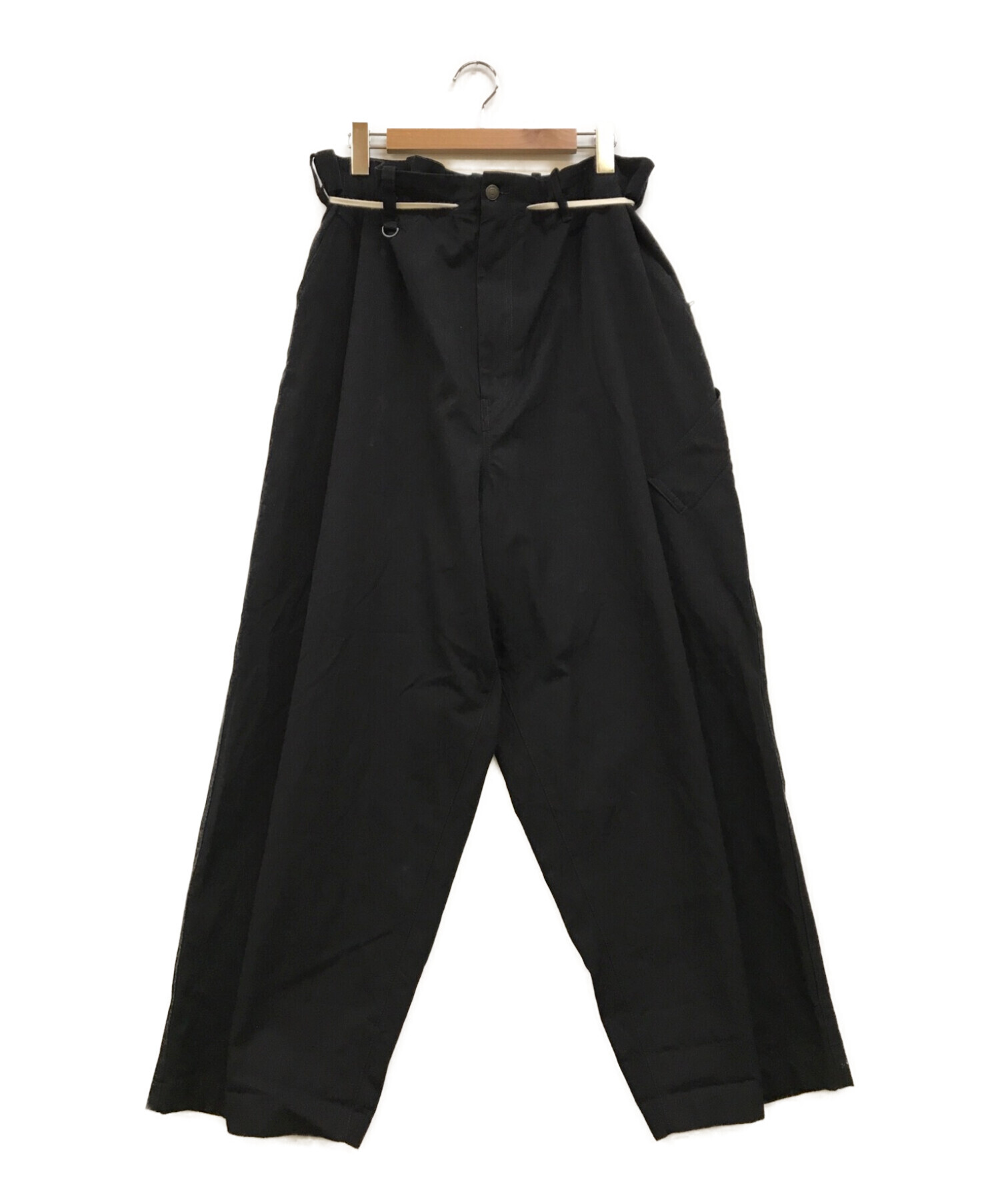 Y-3】CANVAS WORKWEAR WIDE PANTS ブラック | www.innoveering.net