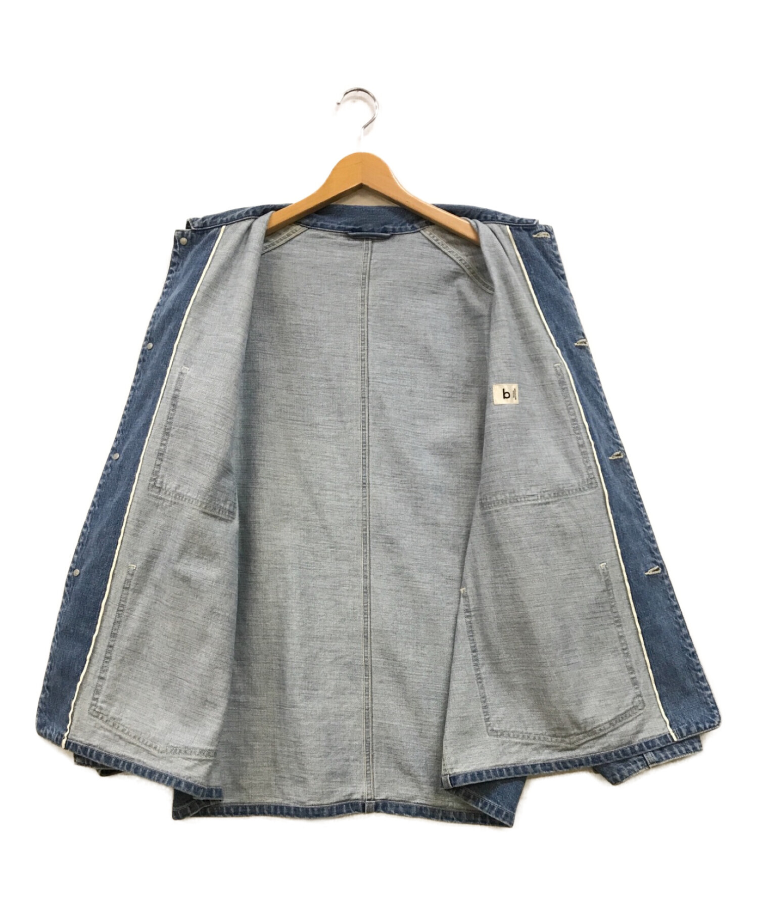 blurhms ROOTSTOCK (ブラームスルーツストック) 12oz Selvage Denim Work Jacket インディゴ サイズ:2