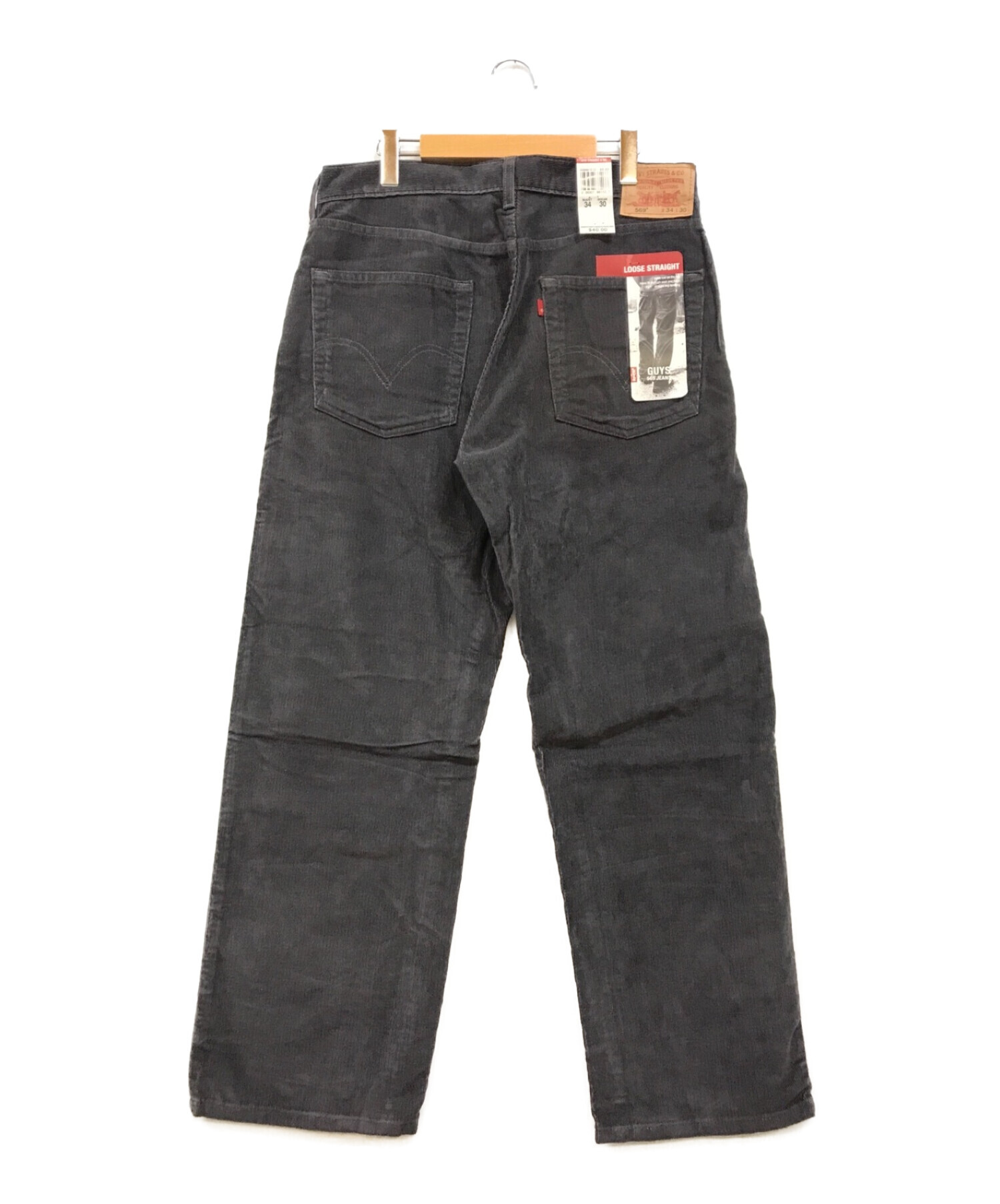 中古・古着通販】LEVI'S (リーバイス) 569コーデュロイパンツ グレー