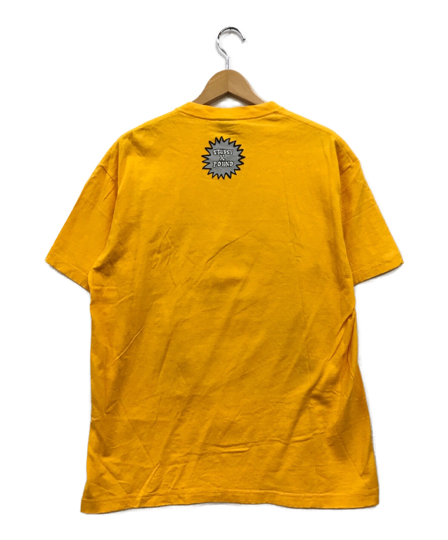 中古・古着通販】stussy (ステューシー) Stu York Crew Tシャツ イエロー サイズ:L｜ブランド・古着通販  トレファク公式【TREFAC FASHION】スマホサイト