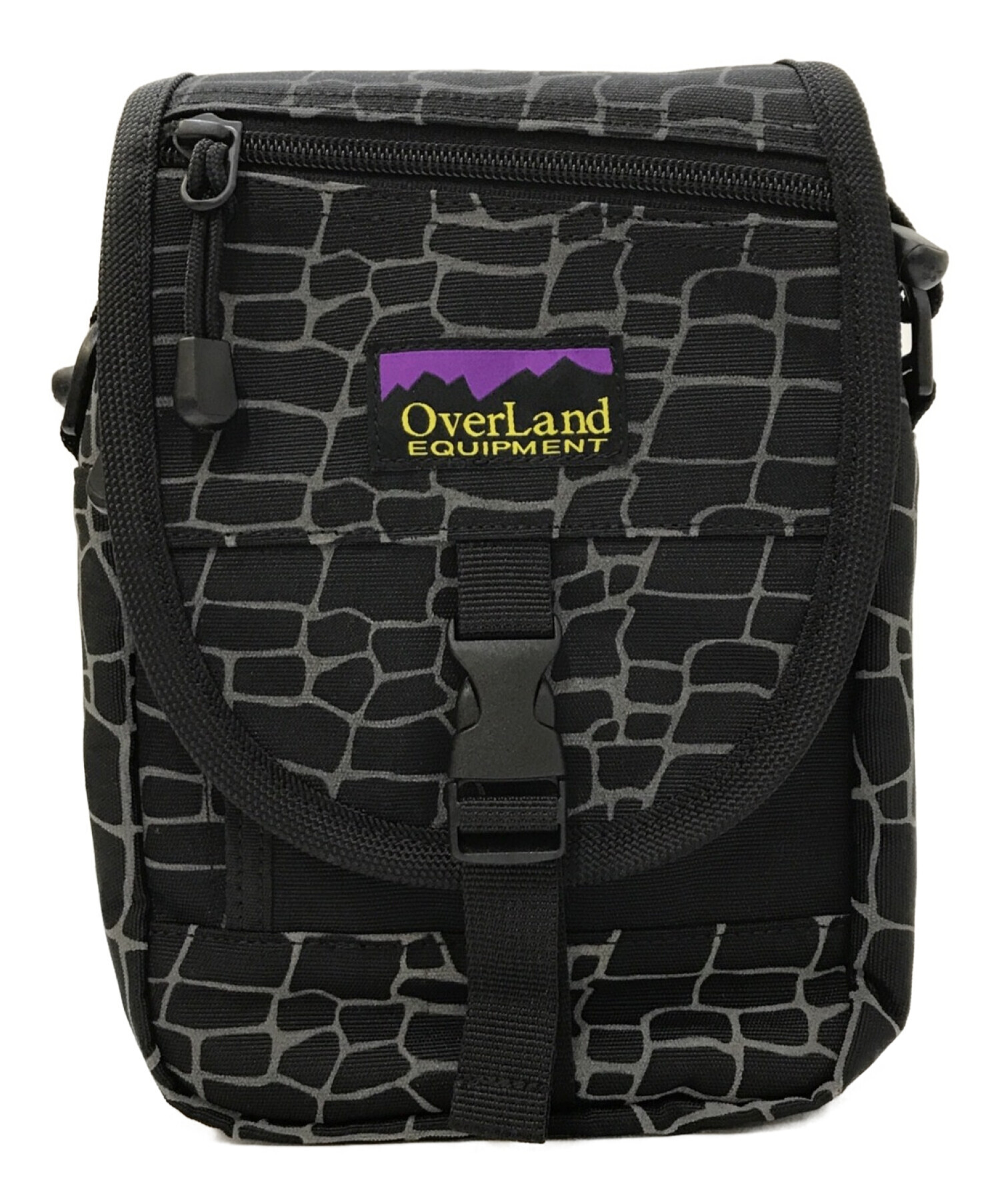 Overland (オーバーランド) B:MING LIFE STORE (ビーミングライフストア) スパイダーウェブ ミニショルダーバッグ ブラック