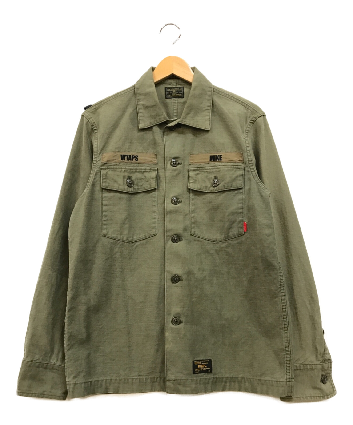 中古・古着通販】WTAPS (ダブルタップス) BUDS SHIRTS カーキ サイズ:2