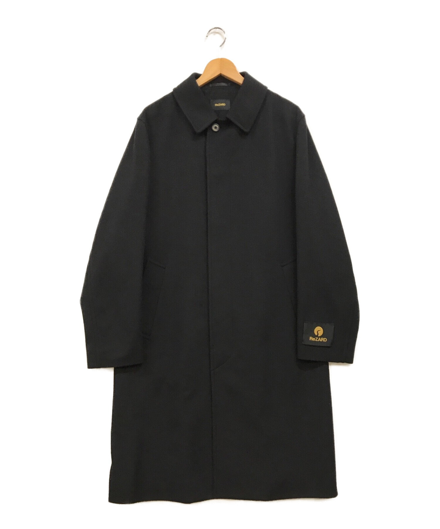 【ReZARD】 Wool Cashmere Stain Collar Coat