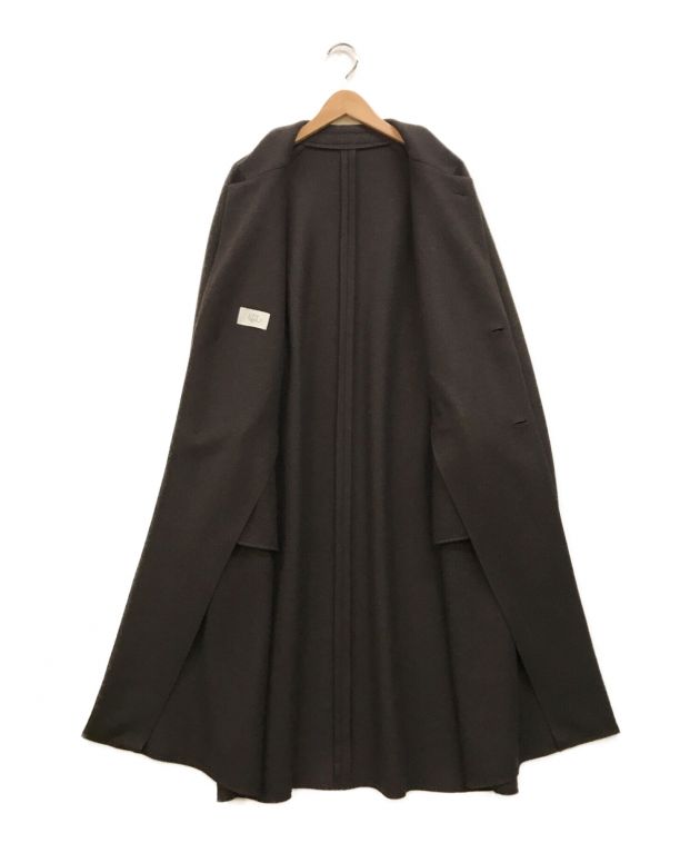 中古・古着通販】URU (ウル) WOOL PONCH / OVER COAT ブラウン