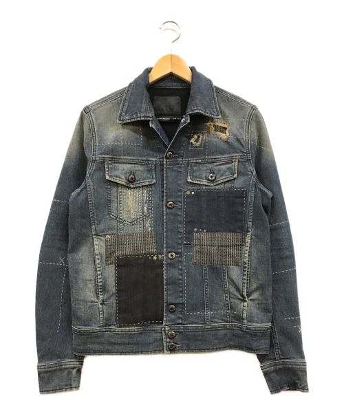 中古・古着通販】DIESEL (ディーゼル) D-JIM パッチワークデニム