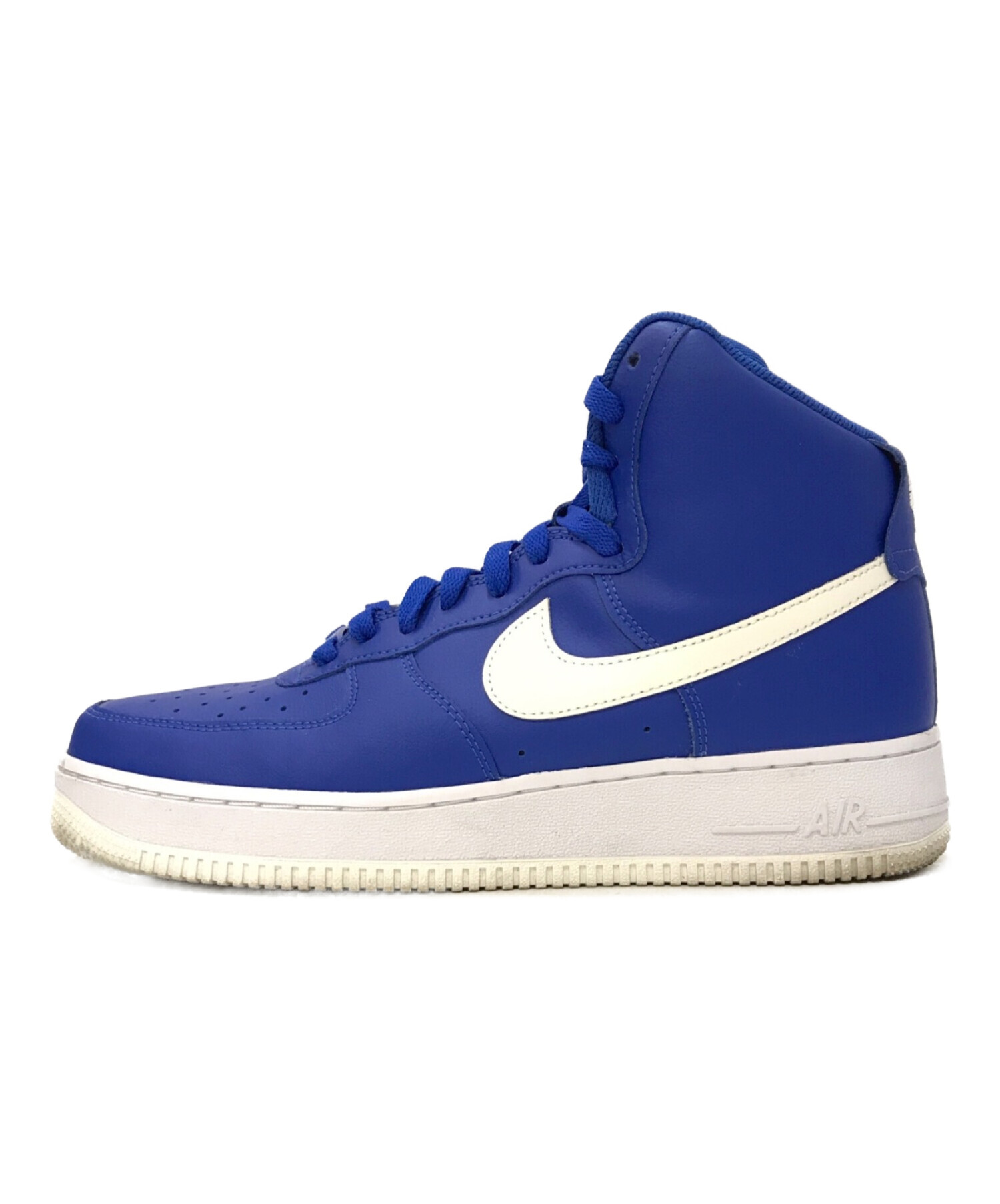 中古・古着通販】NIKE (ナイキ) NIKE BY YOU AIR FORCE 1 HIGH ブルー