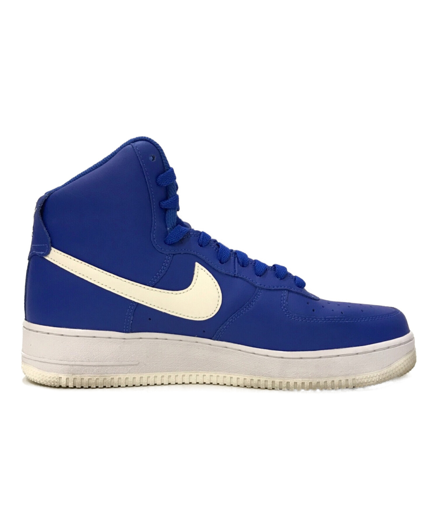 中古・古着通販】NIKE (ナイキ) NIKE BY YOU AIR FORCE 1 HIGH ブルー