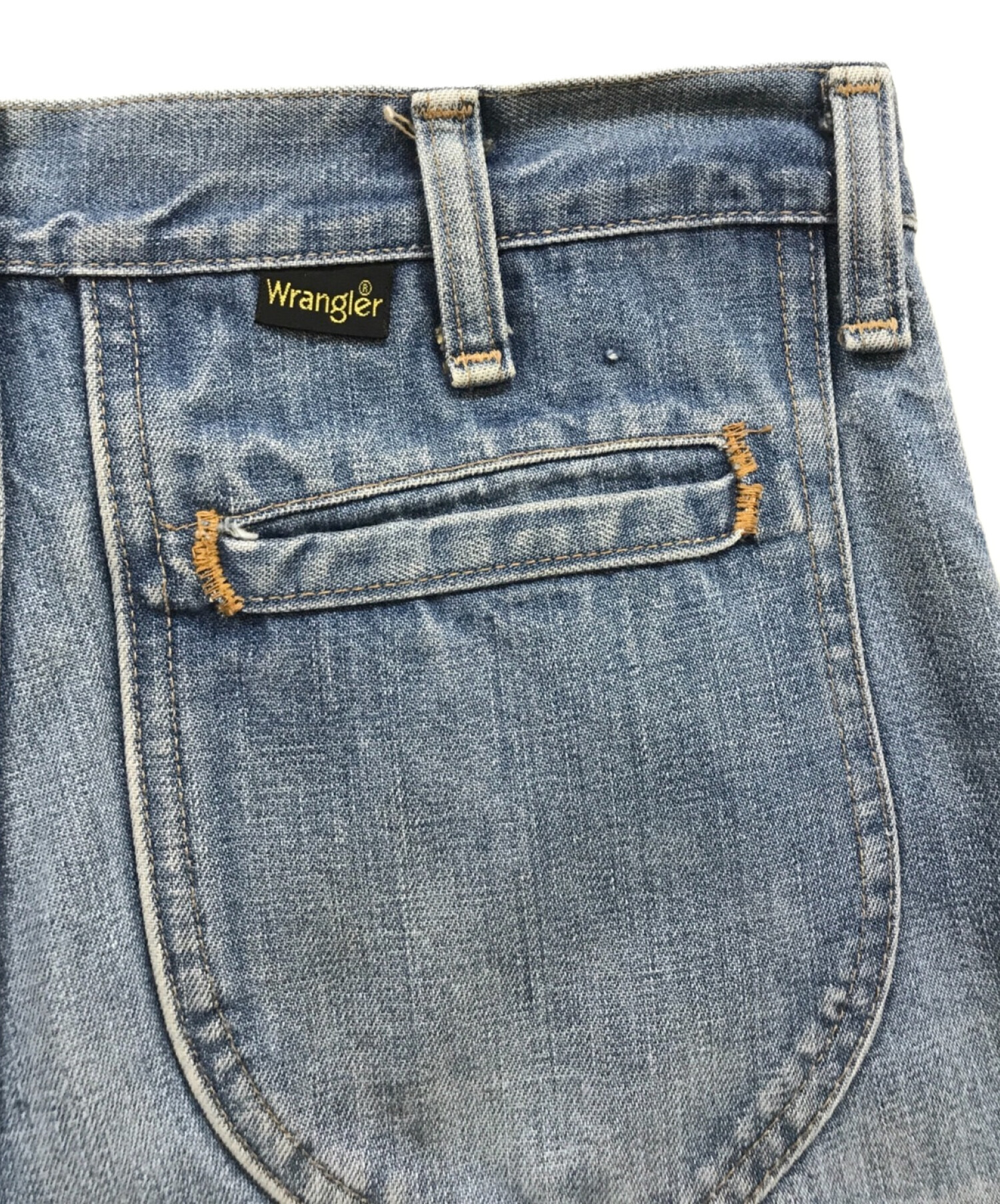 中古・古着通販】Wrangler (ラングラー) フレアデニムパンツ インディゴ サイズ:下記参照｜ブランド・古着通販 トレファク公式【TREFAC  FASHION】スマホサイト