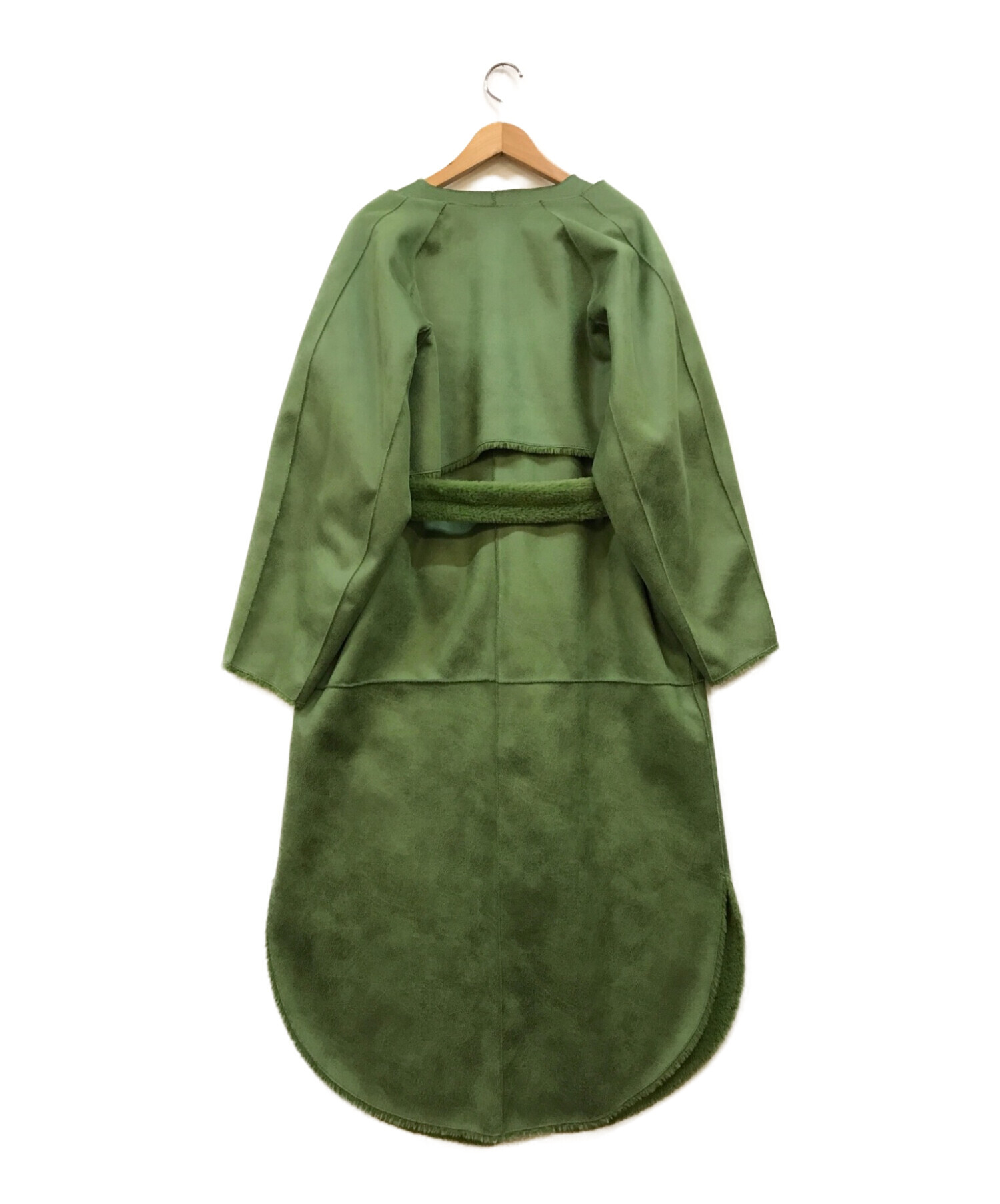 中古・古着通販】Ameri (アメリ) MANY WAY USEFUL BOA COAT グリーン