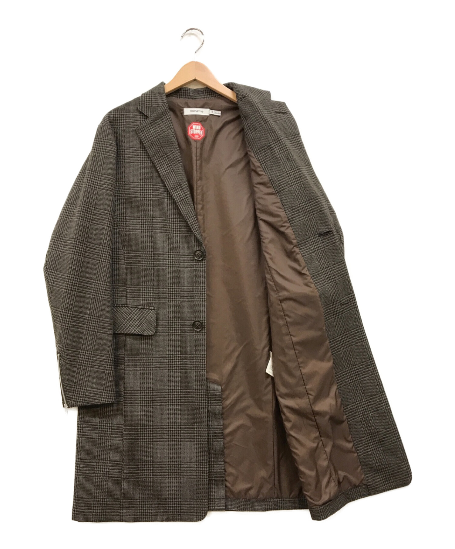 中古・古着通販】nonnative (ノンネイティブ) OFFICER COAT ブラウン