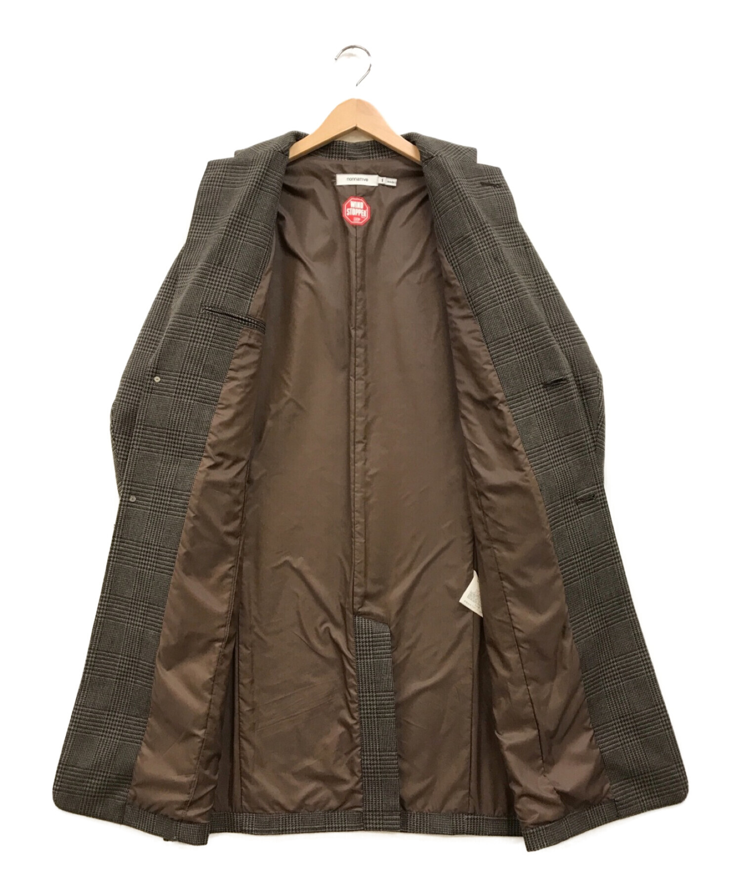 中古・古着通販】nonnative (ノンネイティブ) OFFICER COAT ブラウン