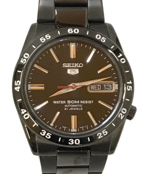 中古・古着通販】SEIKO (セイコー) セイコー5 腕時計 ブラック｜ブランド・古着通販 トレファク公式【TREFAC FASHION】スマホサイト