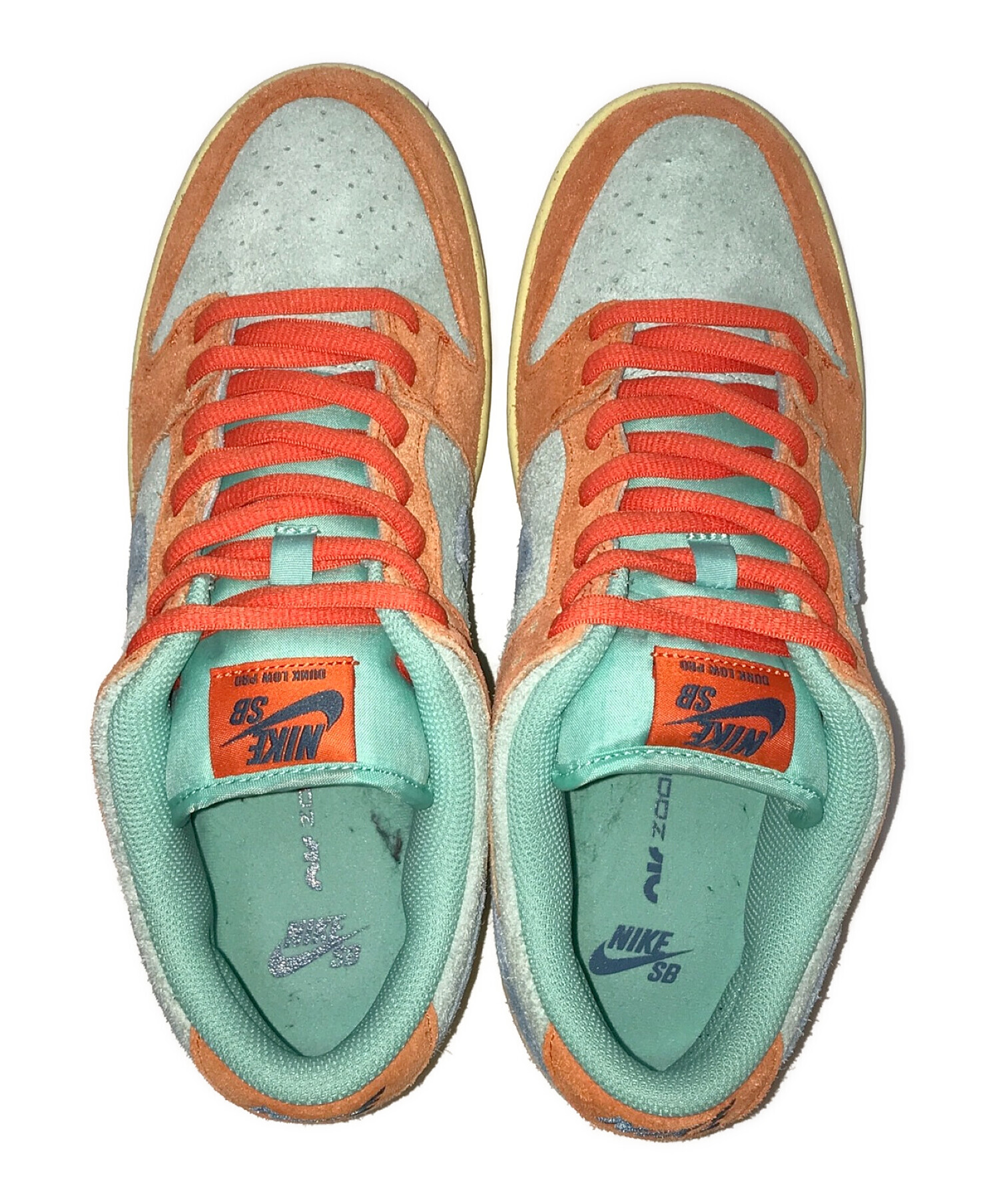 NIKE (ナイキ) DUNK LOW 'Orange and Emerald Rise' オレンジ×グリーン サイズ:28cm