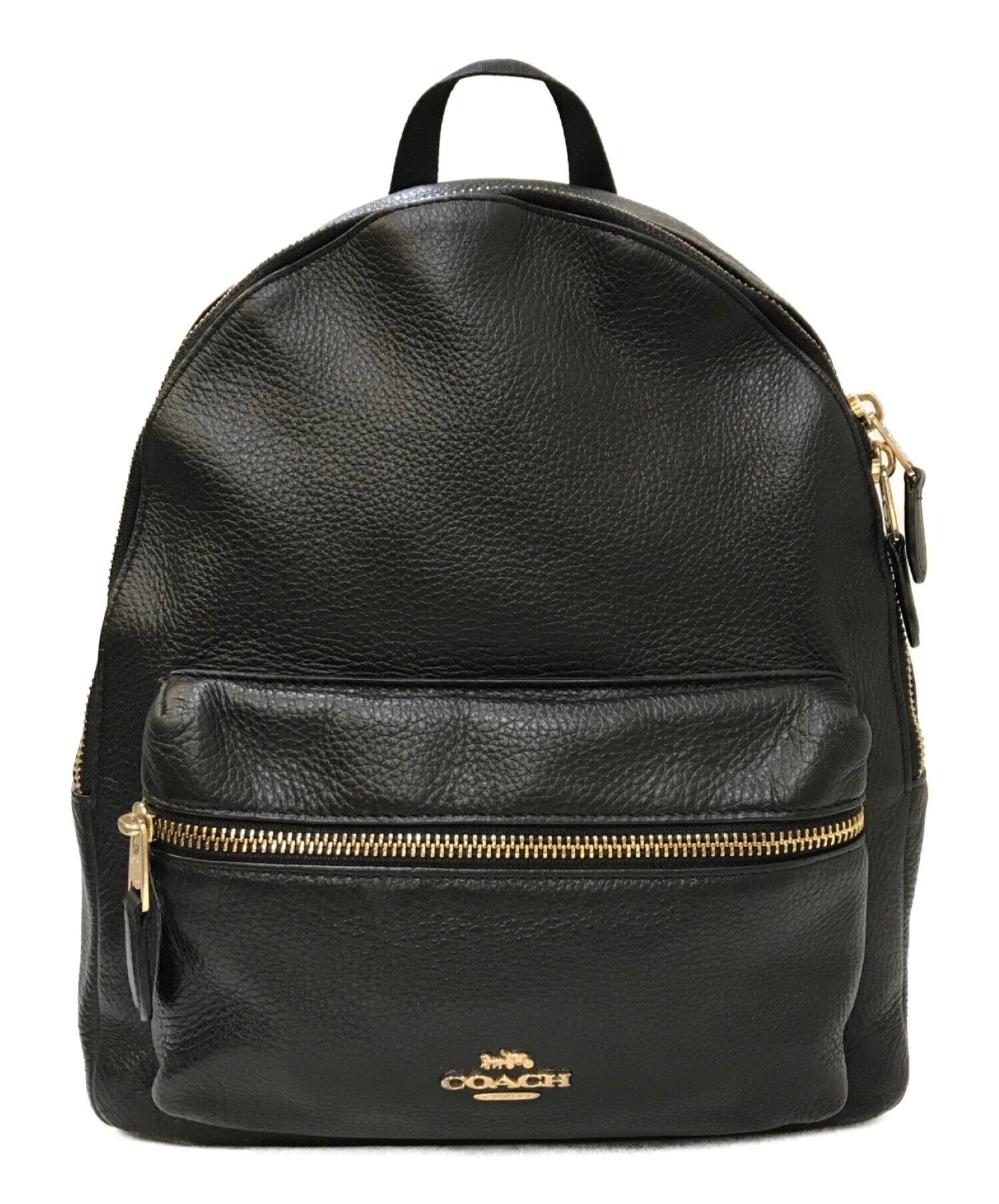 Coach charlie 2024 backpack black