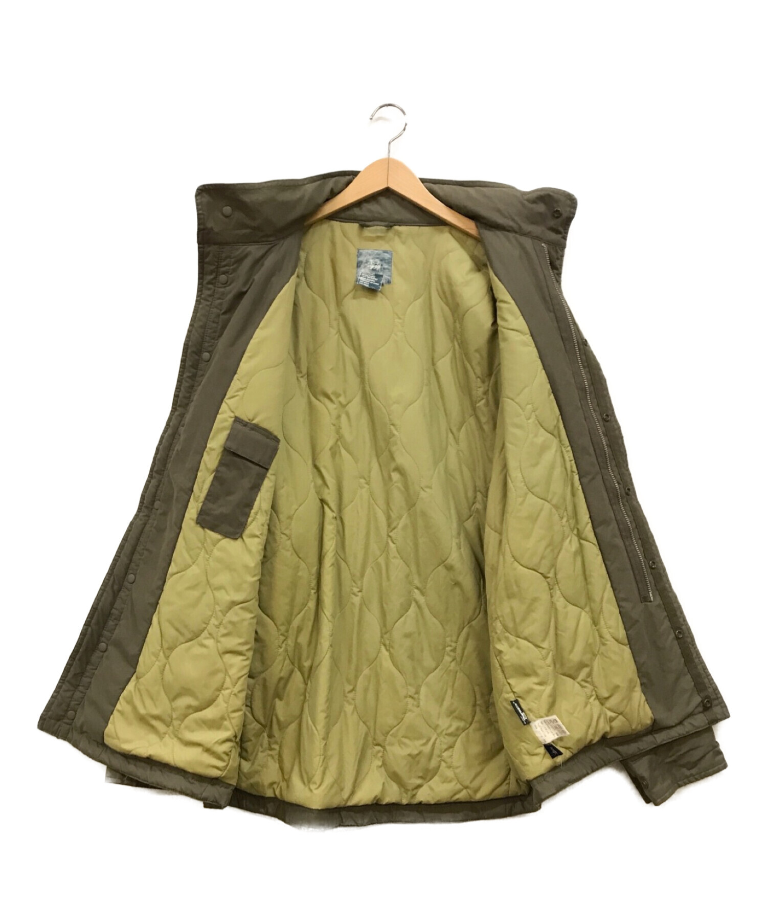 stussy (ステューシー) thermolite M-65タイプジャケット オリーブ サイズ:XL