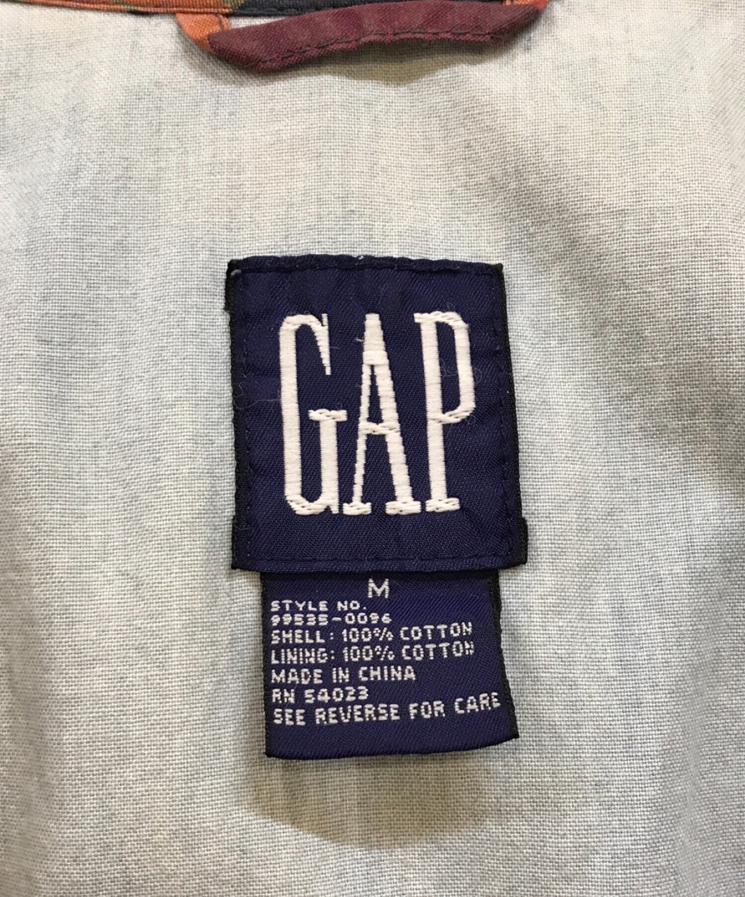 中古・古着通販】OLD GAP (オールドギャップ) チェックアノラック