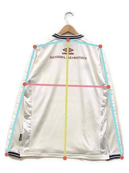 【中古・古着通販】UMBRO (アンブロ) Diaspora Skateboards (ディアスポラスケートボードズ) Football Shirts  ホワイト サイズ:O｜ブランド・古着通販 トレファク公式【TREFAC FASHION】スマホサイト