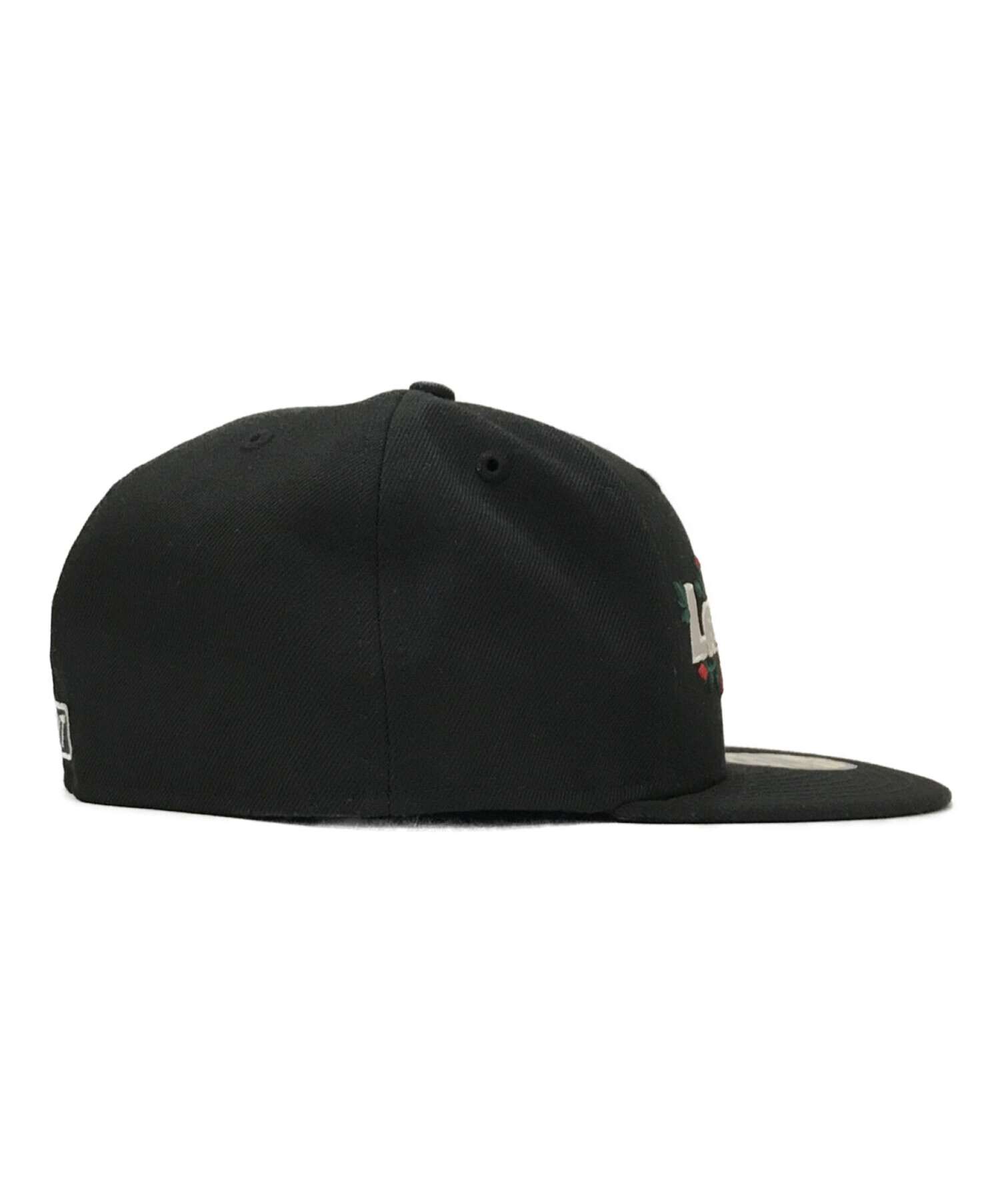 New Era (ニューエラ) Lafayette (ラファイエット) ROSE LOGO 59FIFTY キャップ ブラック サイズ:7  5/8(60.6㎝)