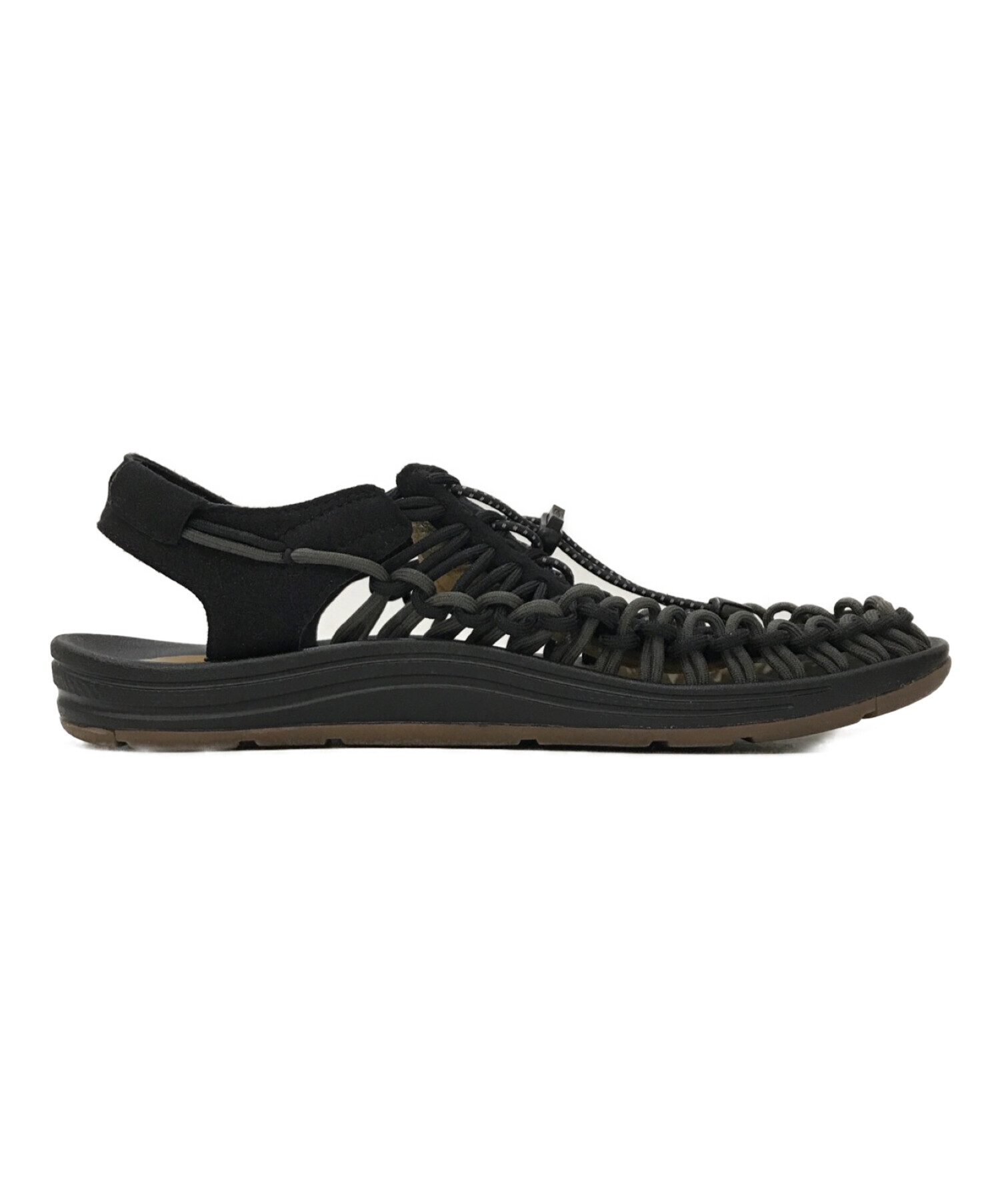 中古・古着通販】KEEN (キーン) UNEEK ブラック×ベージュ サイズ:28cm