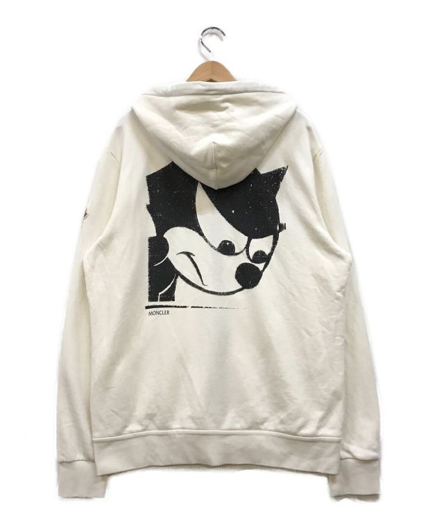 中古・古着通販】MONCLER (モンクレール) Felix The Cat ジップパーカー ホワイト サイズ:L｜ブランド・古着通販  トレファク公式【TREFAC FASHION】スマホサイト