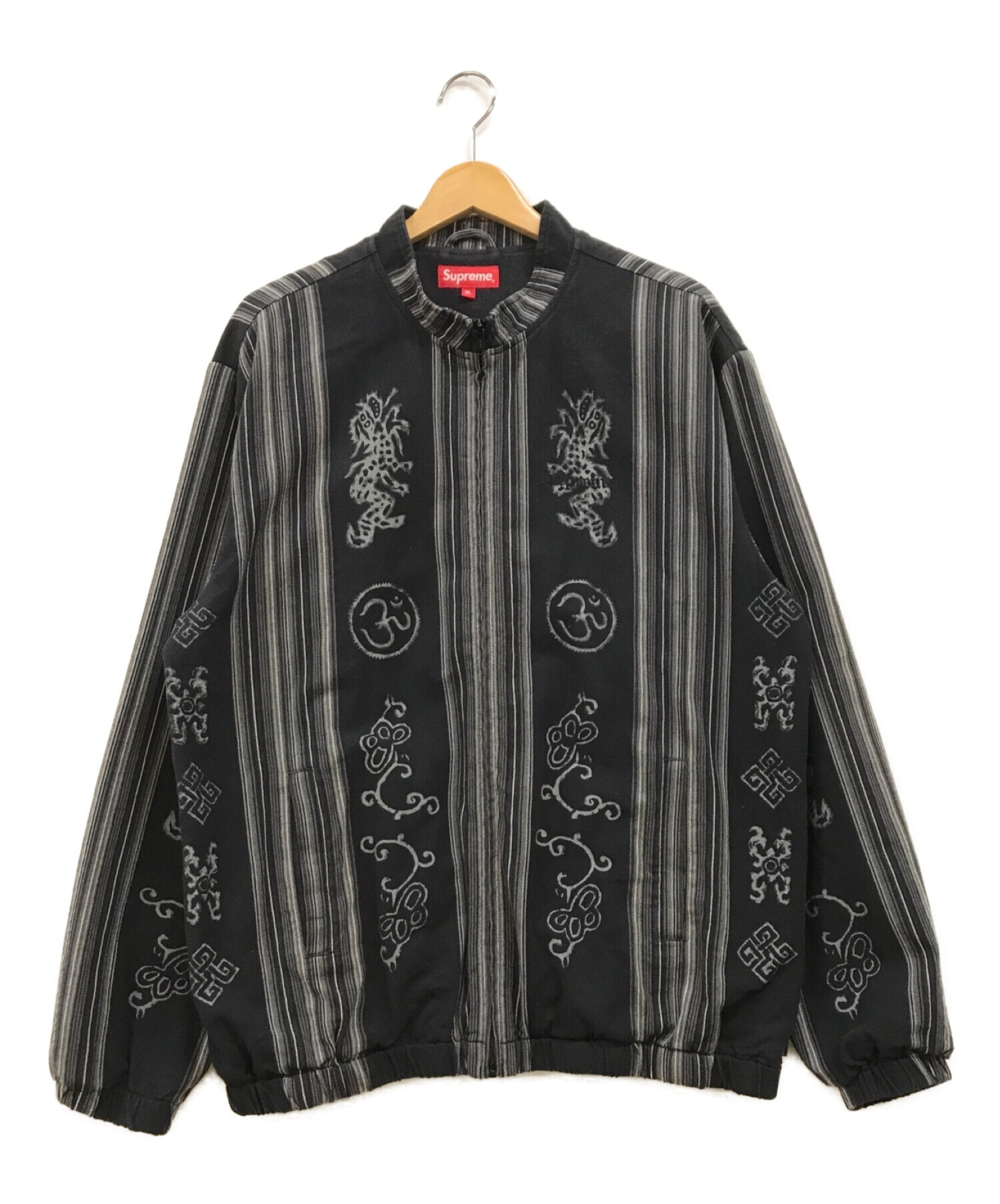 めちゃめちゃかっこいいです美品 supreme Woven Striped Batik Jacket XL
