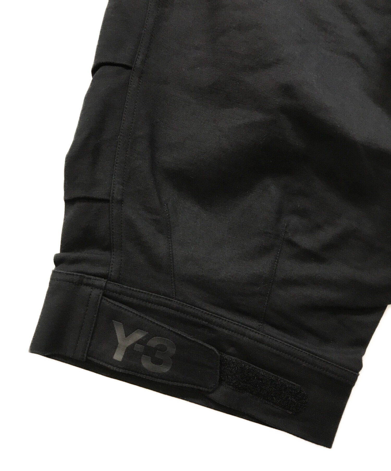 中古・古着通販】Y-3 (ワイスリー) クロップドイージーパンツ ブラック