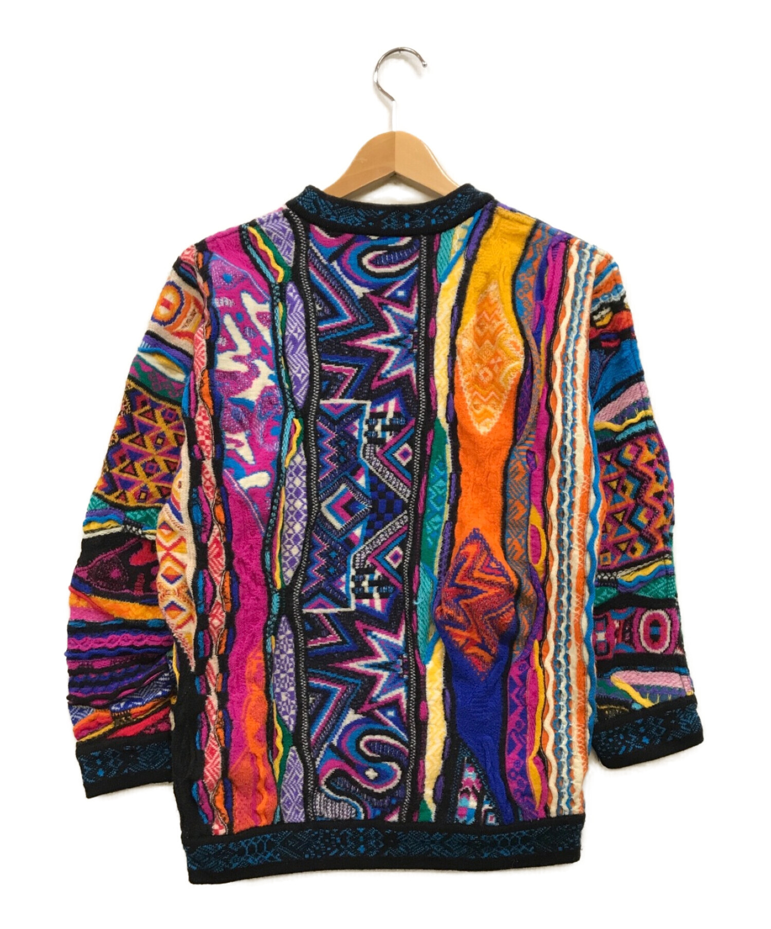 中古・古着通販】Coogi (クージー) 3Dニット マルチカラー サイズ:S