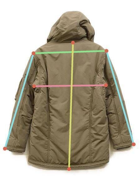 【中古・古着通販】nonnative (ノンネイティブ) AIRMAN PUFF COAT POLY WEATHER Cubetex オリーブ  サイズ:1｜ブランド・古着通販 トレファク公式【TREFAC FASHION】スマホサイト