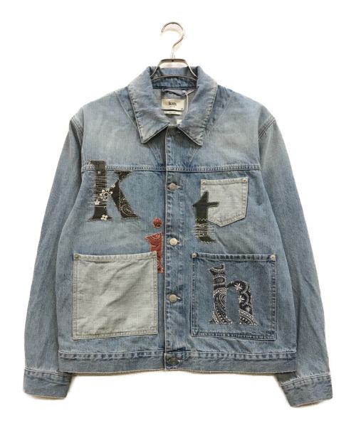 【中古・古着通販】KITH (キス) Wythe Denim Serif Jacket インディゴ サイズ:M｜ブランド・古着通販  トレファク公式【TREFAC FASHION】スマホサイト