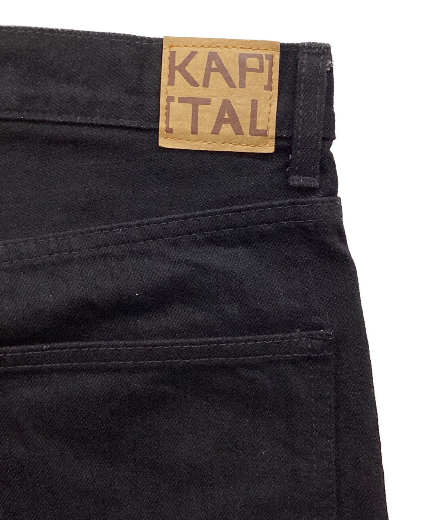 KAPITAL (キャピタル) OKABELLBO ブーツカットパンツ ブラック サイズ:34