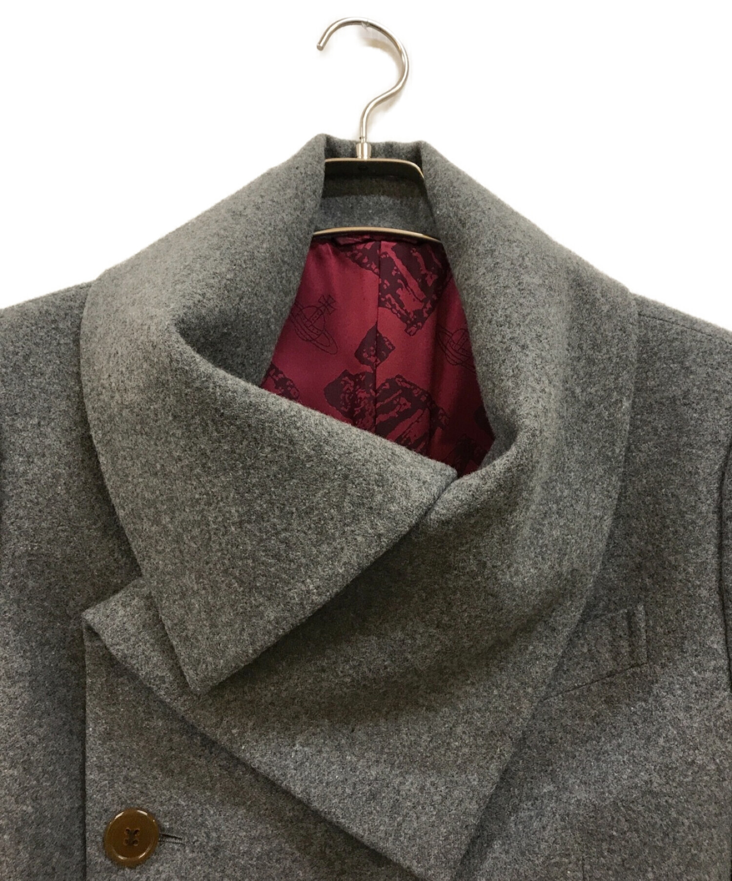 中古・古着通販】Vivienne Westwood man (ヴィヴィアン ウェストウッド マン) ミントカラーコート グレー  サイズ:46｜ブランド・古着通販 トレファク公式【TREFAC FASHION】スマホサイト