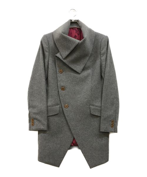 【中古・古着通販】Vivienne Westwood man (ヴィヴィアン ウェストウッド マン) ミントカラーコート グレー サイズ:46｜ブランド・古着通販  トレファク公式【TREFAC FASHION】スマホサイト