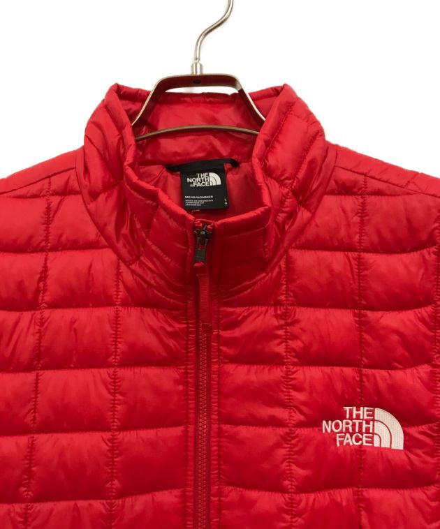 THE NORTH FACE (ザ ノース フェイス) THERMOBALL ECO JACKET レッド サイズ:L