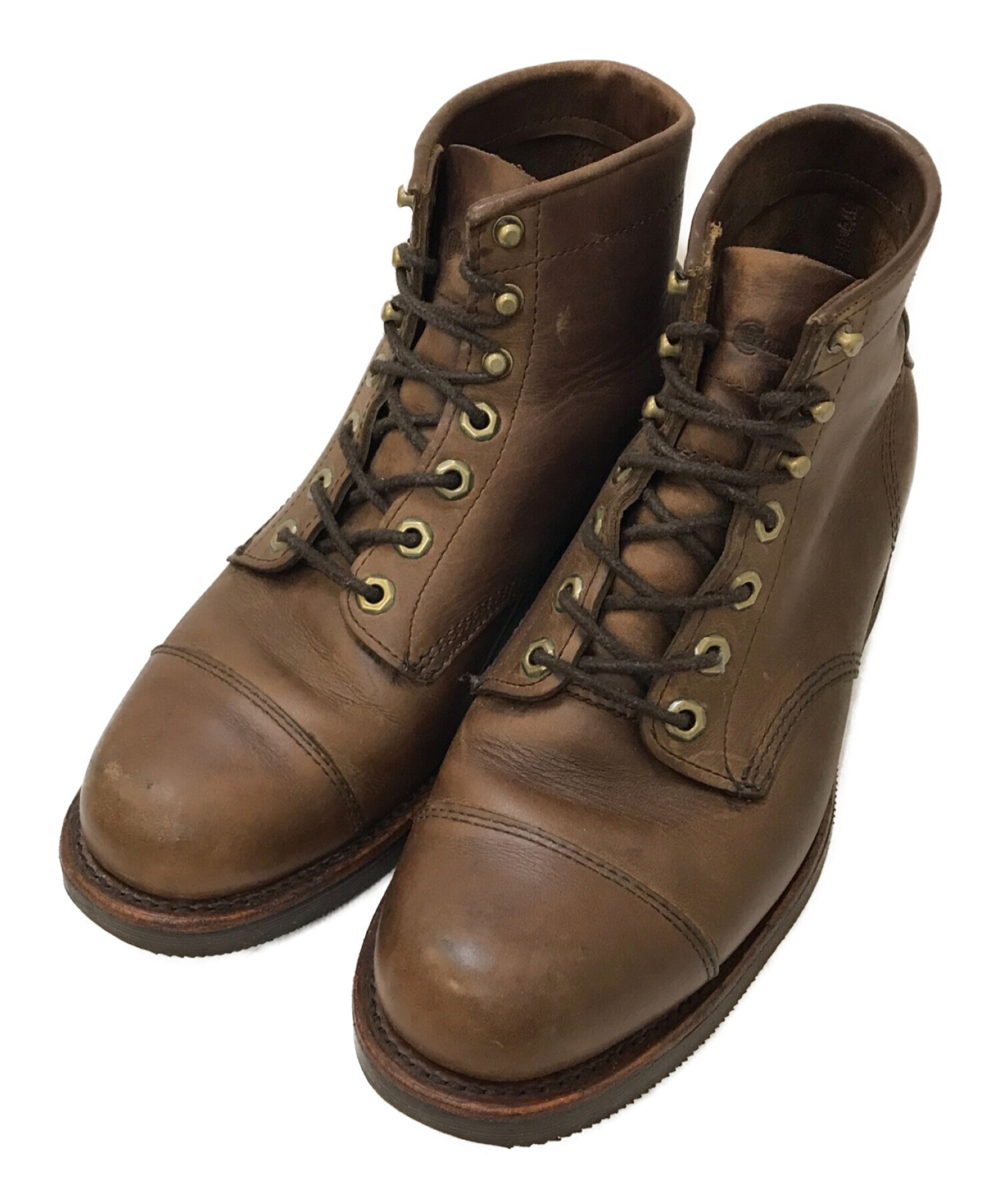 CHIPPEWA (チペワ) L.L.Bean (エルエルビーン) KATAHDIN IRON WORKS ENGINEER BOOTS ブラウン  サイズ:8 1/2