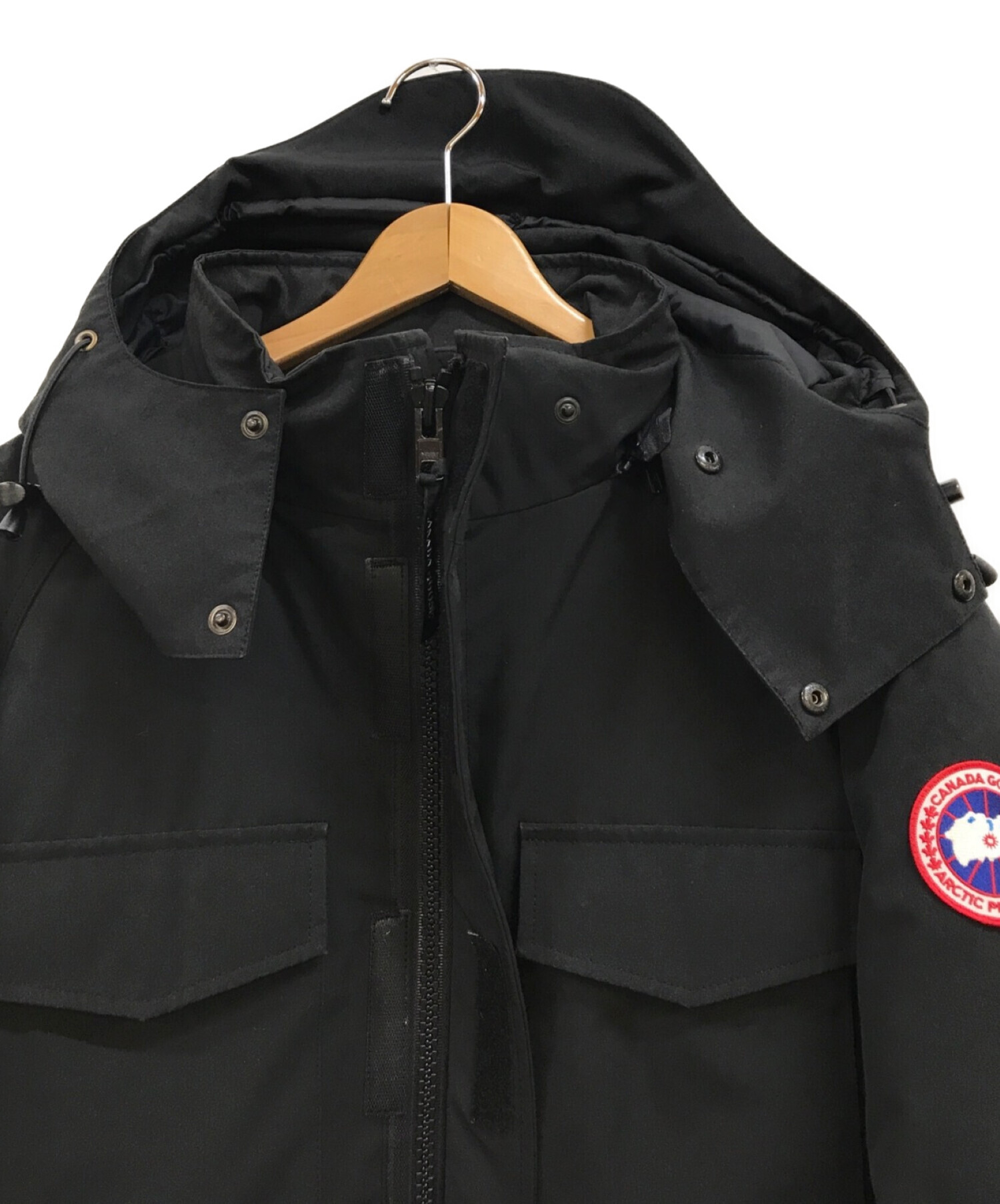 中古・古着通販】CANADA GOOSE (カナダグース) KAMLOOPS ダウンジャケット ブラック サイズ:L｜ブランド・古着通販  トレファク公式【TREFAC FASHION】スマホサイト