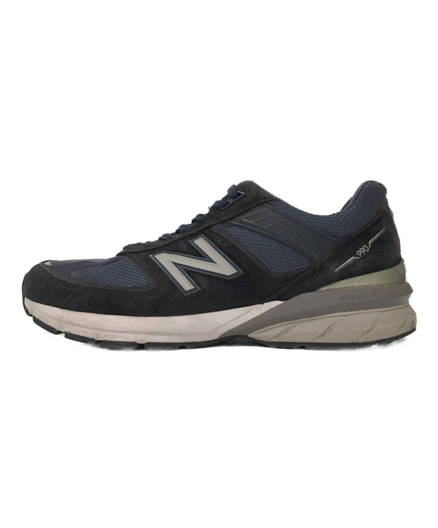 NEW BALANCE (ニューバランス) ローカットスニーカー ネイビー サイズ:27.5㎝