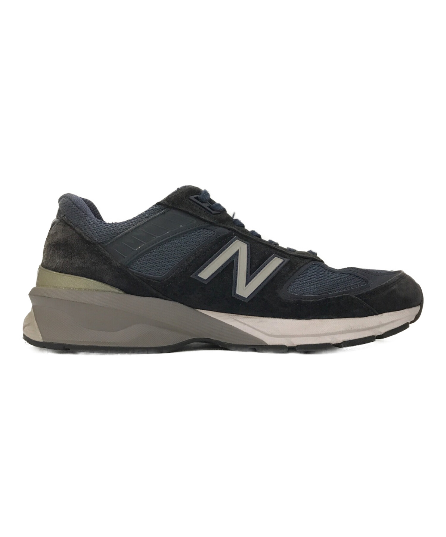 NEW BALANCE (ニューバランス) ローカットスニーカー ネイビー サイズ:27.5㎝