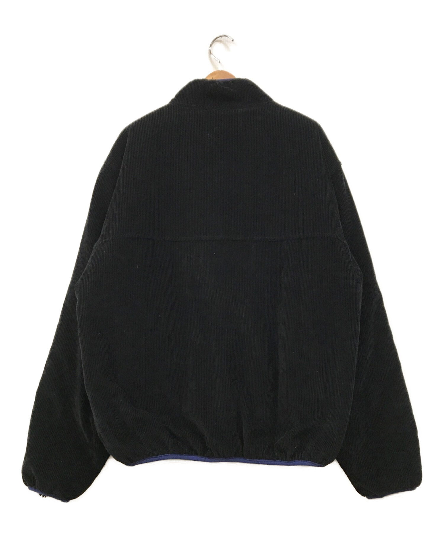 中古・古着通販】stussy (ステューシー) Corduroy Mock Pullover ブラック サイズ:L｜ブランド・古着通販  トレファク公式【TREFAC FASHION】スマホサイト