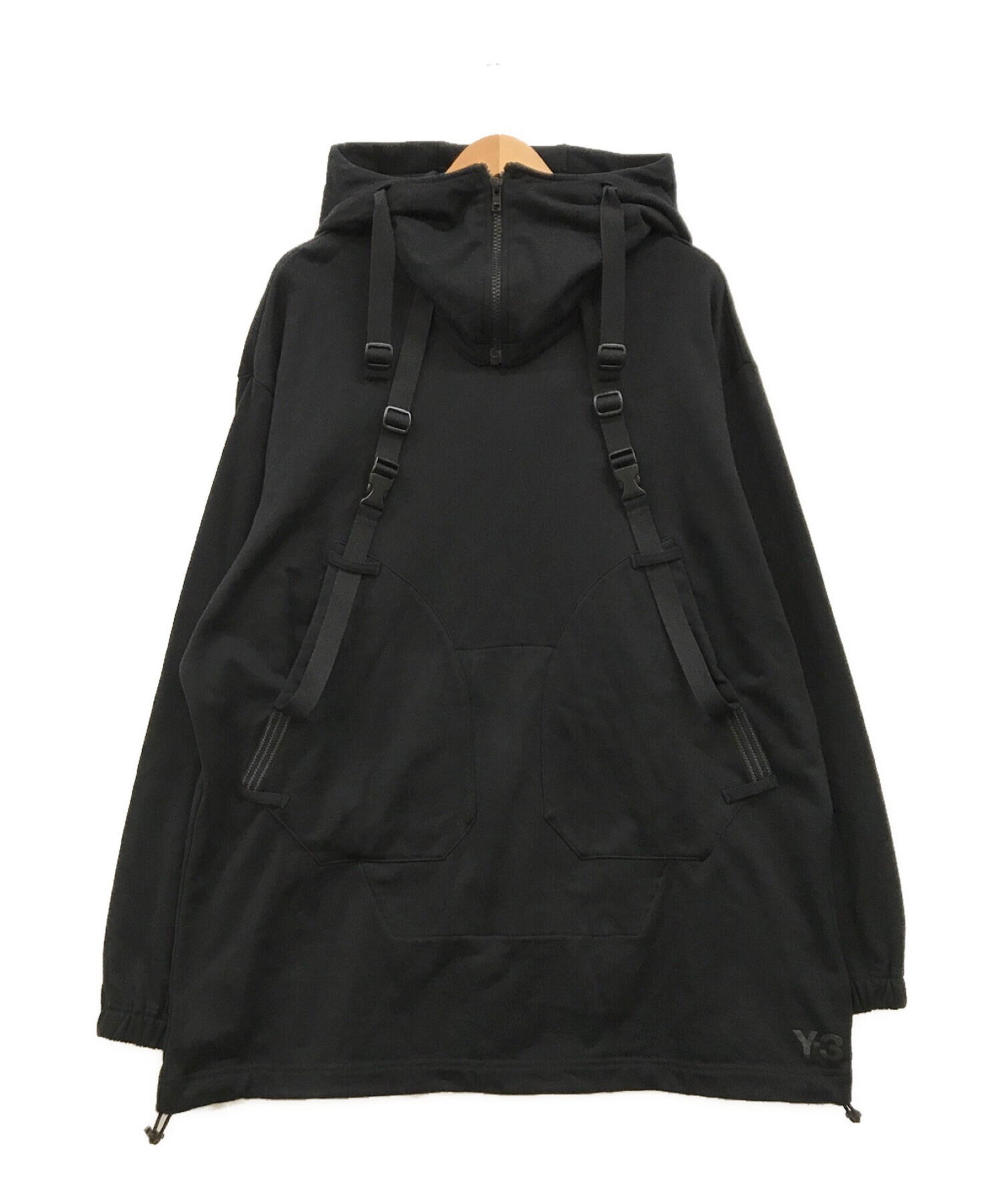 中古・古着通販】Y-3 (ワイスリー) M FT PARACHUTE HOODIE ブラック サイズ:S｜ブランド・古着通販  トレファク公式【TREFAC FASHION】スマホサイト