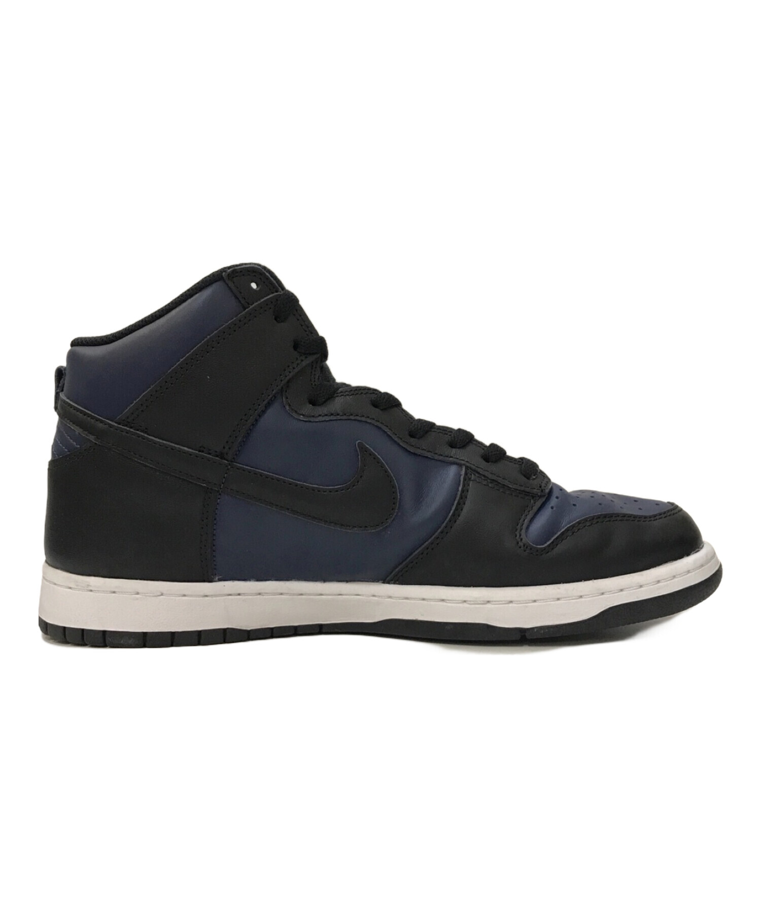 中古・古着通販】NIKE (ナイキ) FRAGMENT DESIGN (フラグメントデザイン) DUNK HI 'Midnight Navy' ネイビー×ブラック  サイズ:30㎝｜ブランド・古着通販 トレファク公式【TREFAC FASHION】スマホサイト