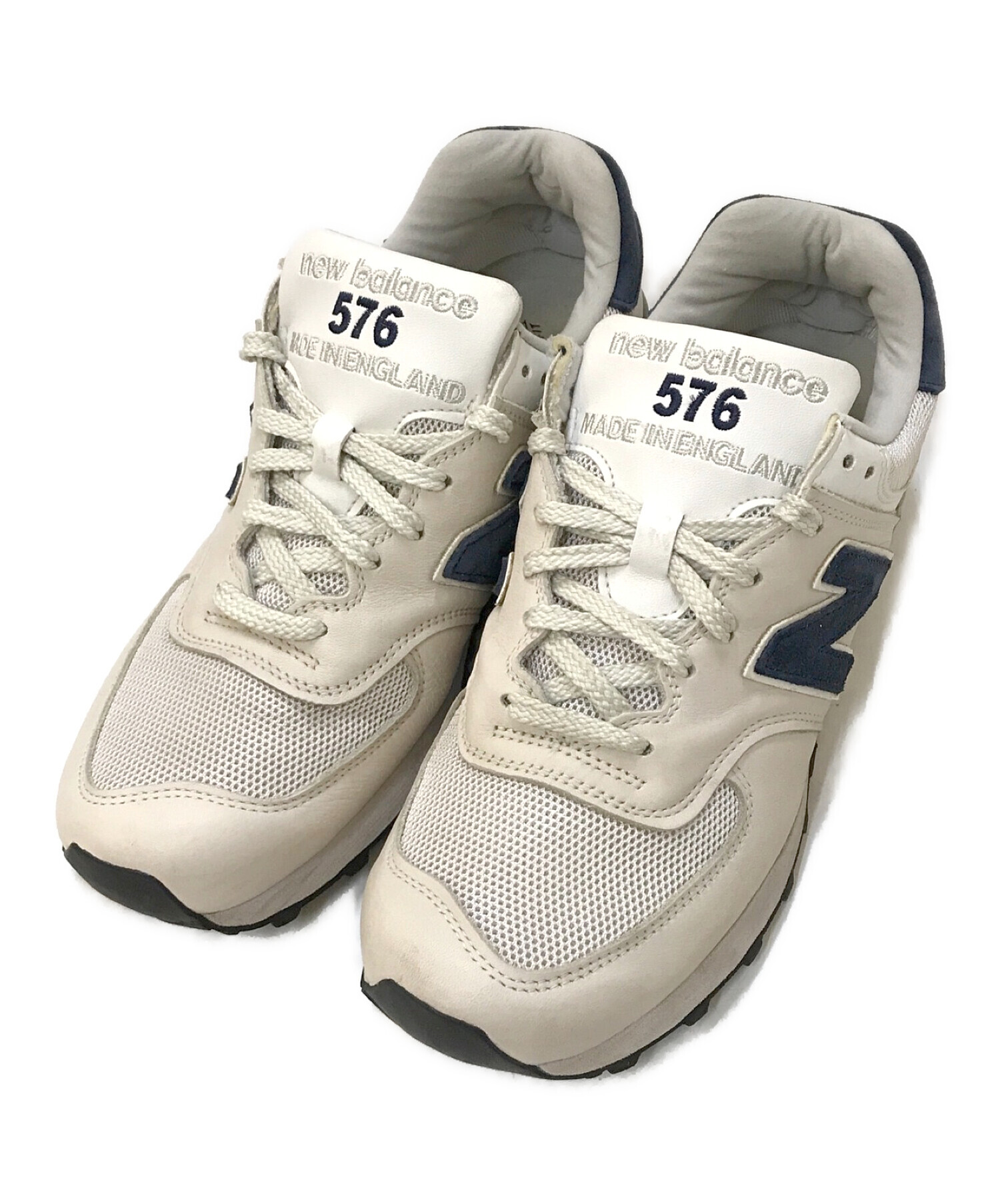 中古・古着通販】NEW BALANCE (ニューバランス) 576 MiUK Mood グレー×ネイビー サイズ:26.5㎝｜ブランド・古着通販  トレファク公式【TREFAC FASHION】スマホサイト