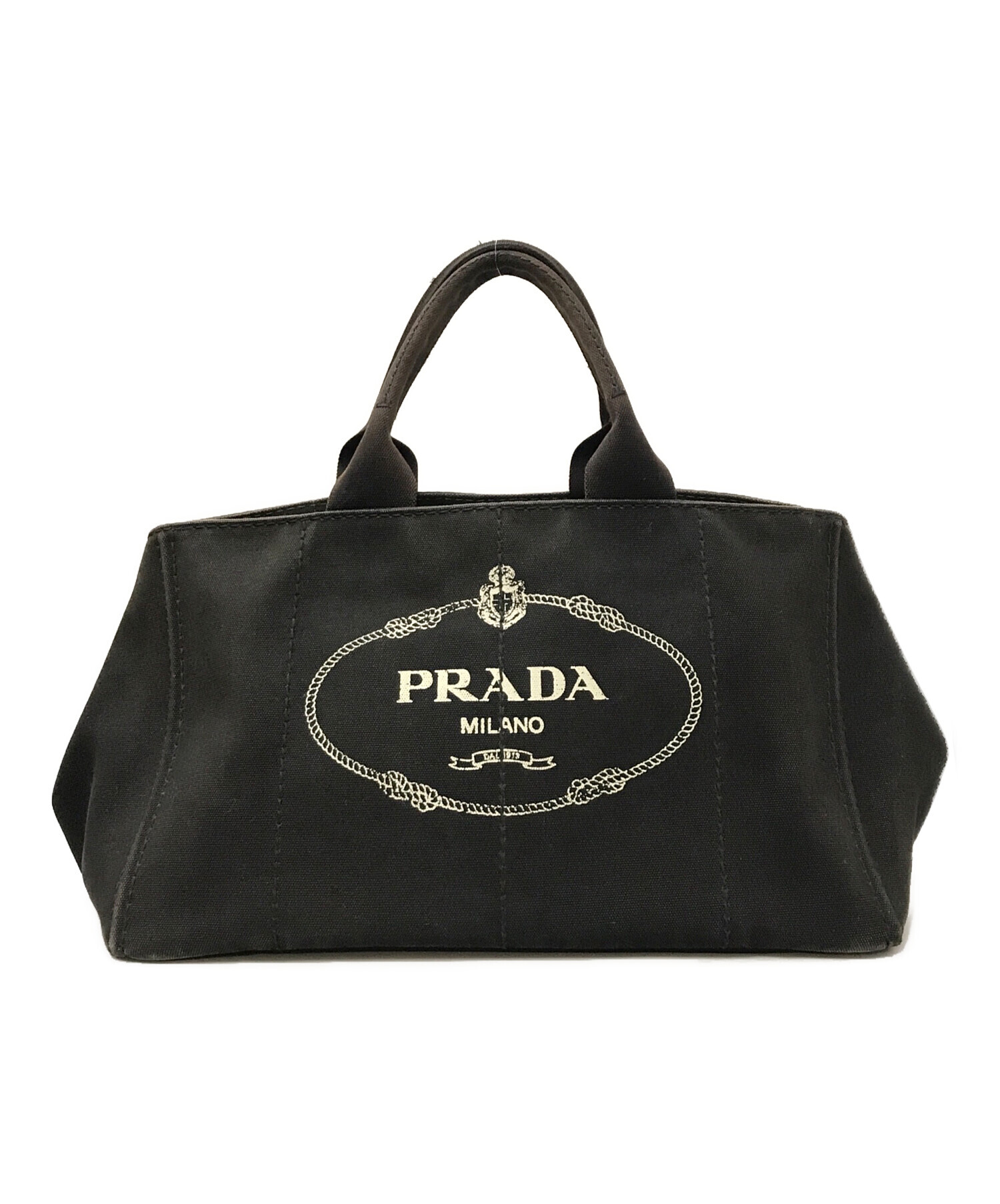 PRADA (プラダ) カナパトートバッグ ブラック