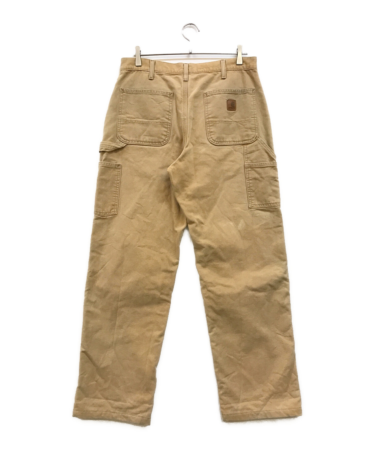 中古・古着通販】CarHartt (カーハート) チェックライニングダックペインターパンツ ベージュ サイズ:33｜ブランド・古着通販  トレファク公式【TREFAC FASHION】スマホサイト